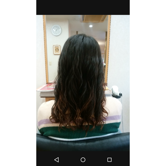 ロング ゆるやかなウエーブ 