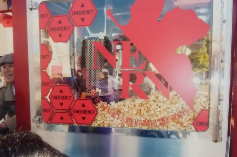 ネルフ の 装飾の ポップコーン ワゴン