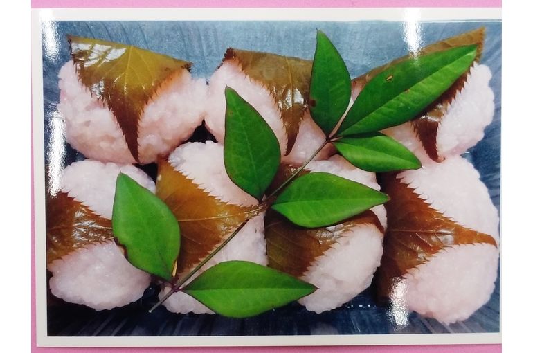 手作りの桜餅