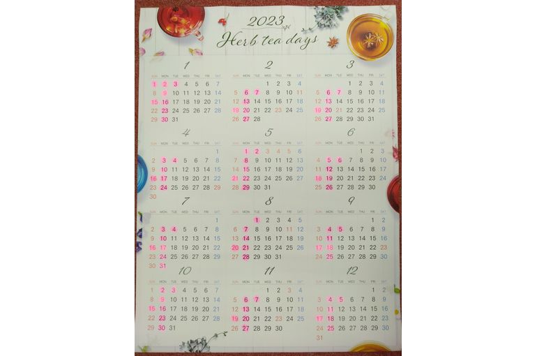 2023年のカレンダー